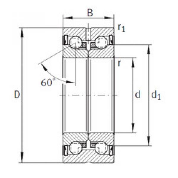 Rolando ZKLN2052-2RS-PE INA #1 image