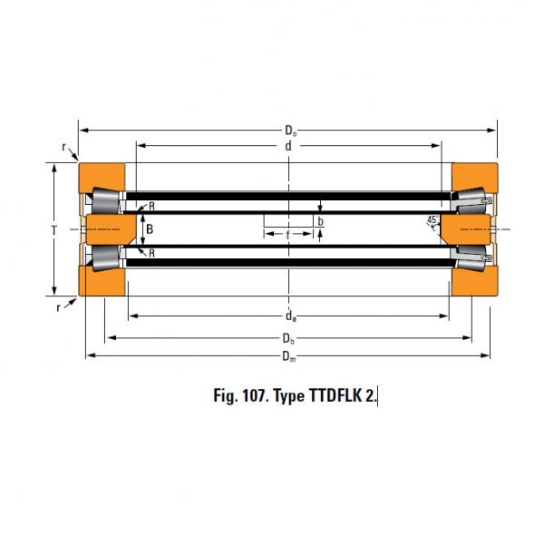 Bearing T12100 Thrust Race Single #5 image