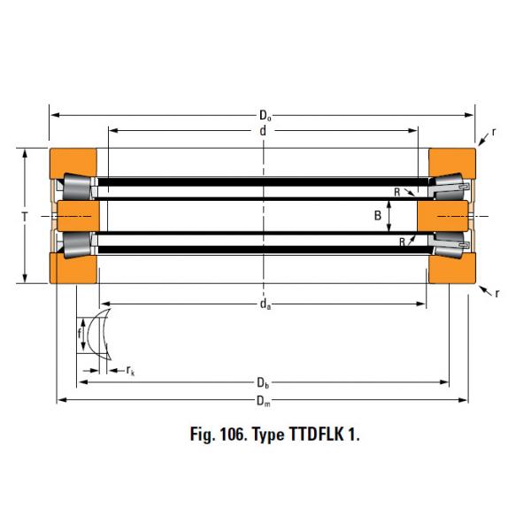 Bearing 13200F Thrust Race Single #1 image