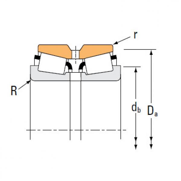 Bearing 25584 25520D #1 image