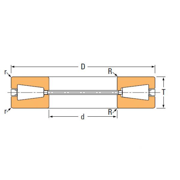 Bearing T311F Cageless #1 image