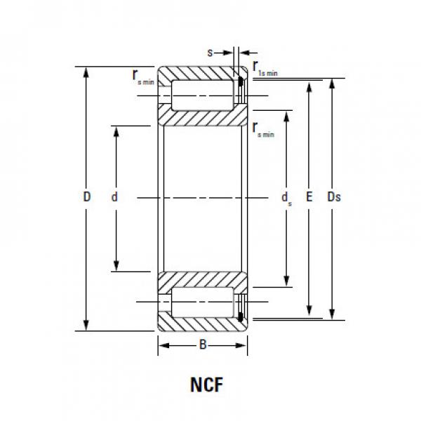 Bearing NNU49/500MAW33 NNU4168MAW33 #1 image